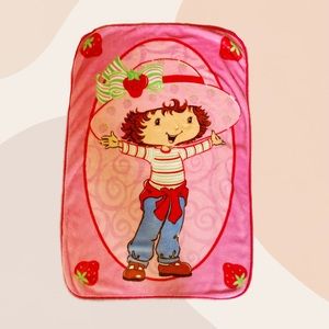 Strawberry Shortcake Character Soft Blanket